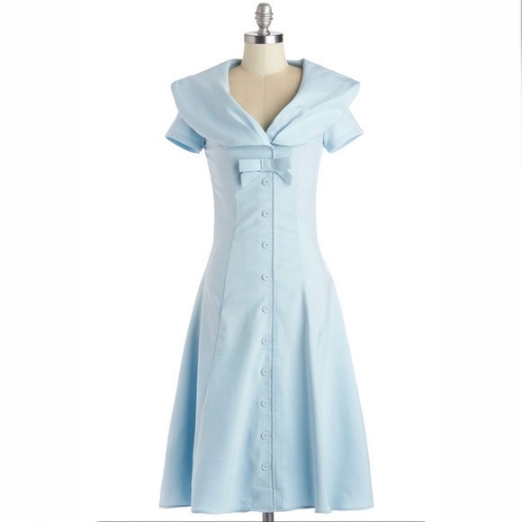 Modcloth Startup Star 40s Retro Dress Sz XS NWT - Picture 1 of 10